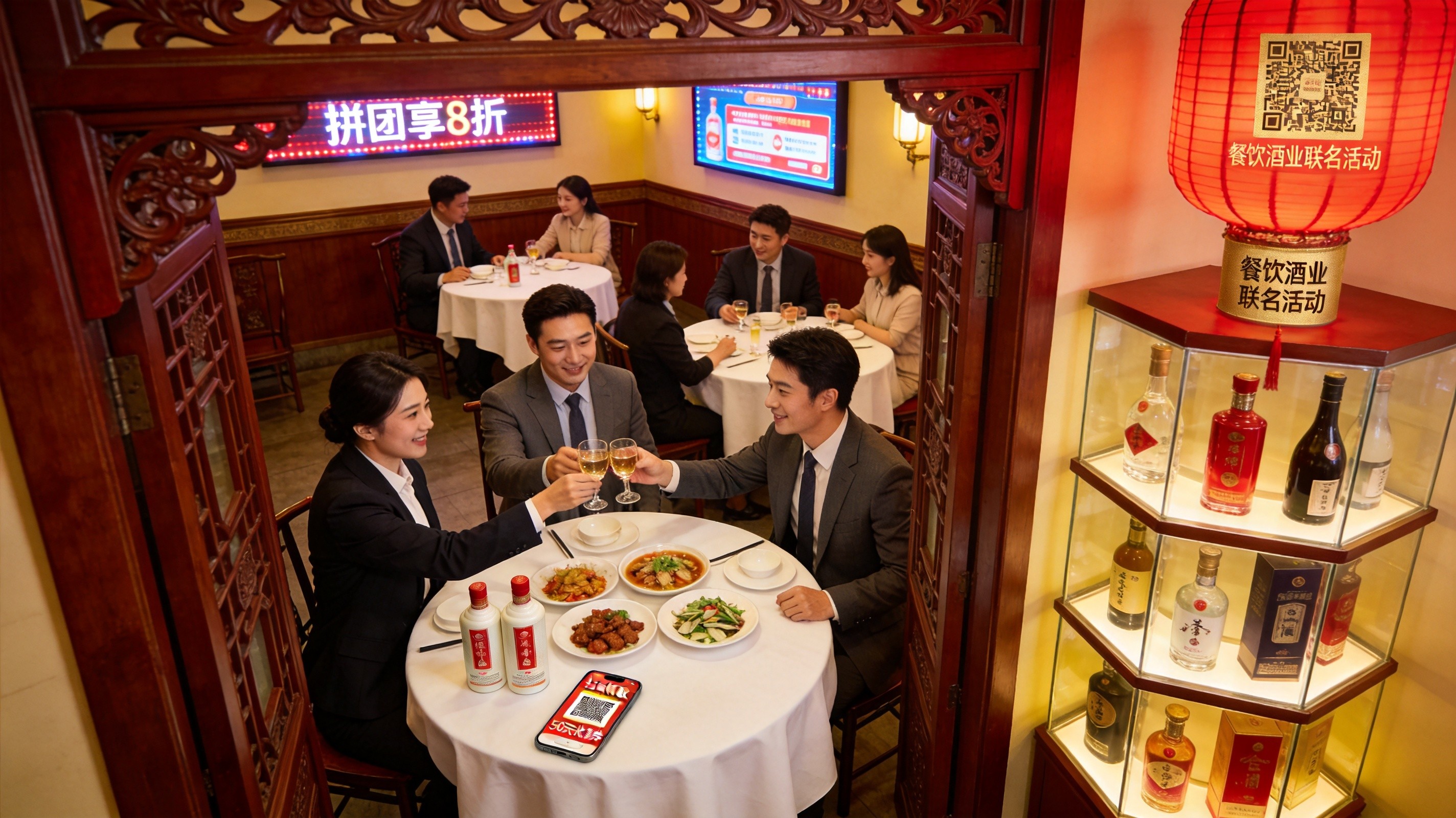 餐酒融合新模式：2000+门店验证的跨业引流方法论