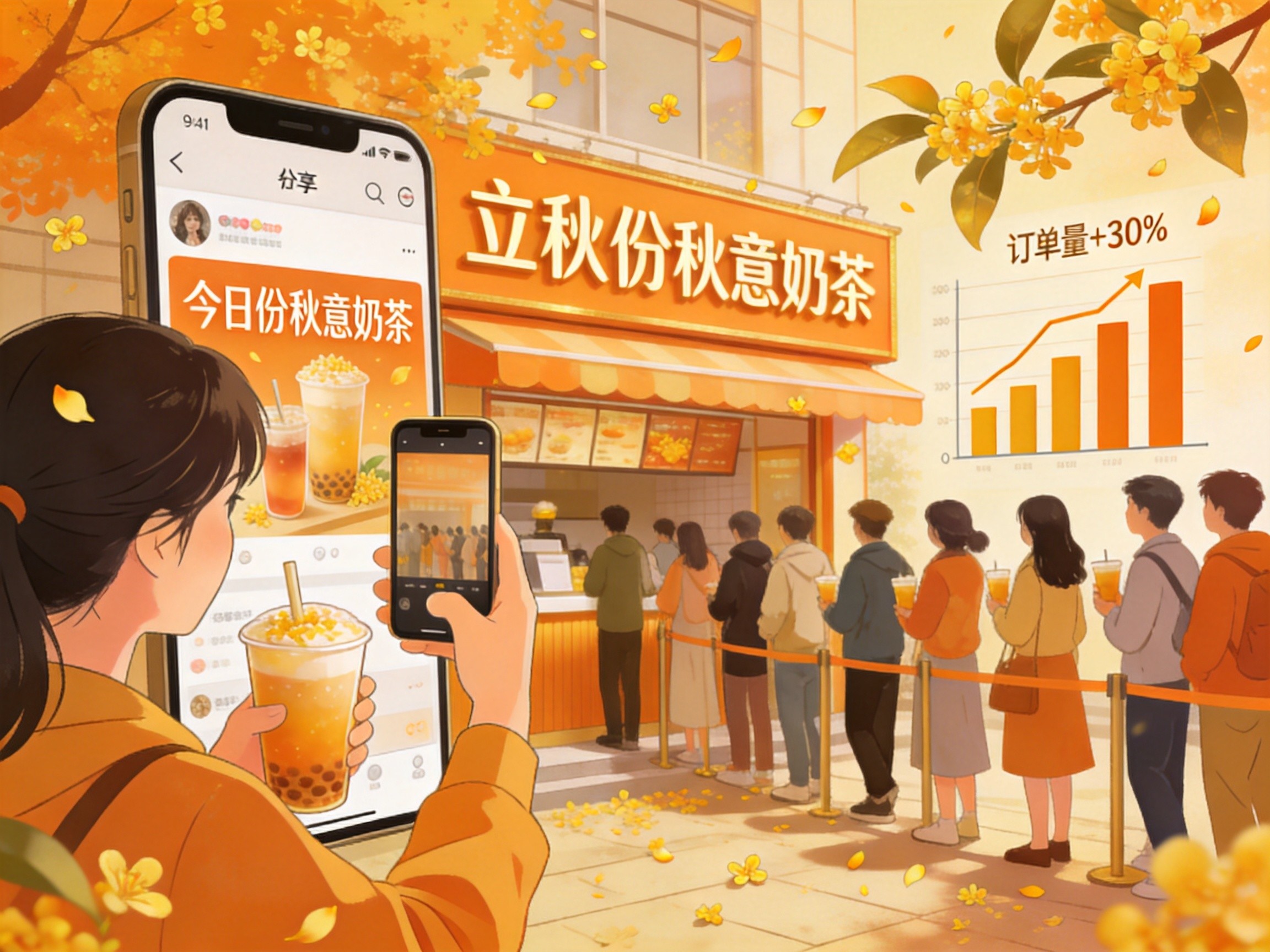 立秋当天销量暴涨300%：「节气营销」如何成为实体店全年最稳的流量密码？