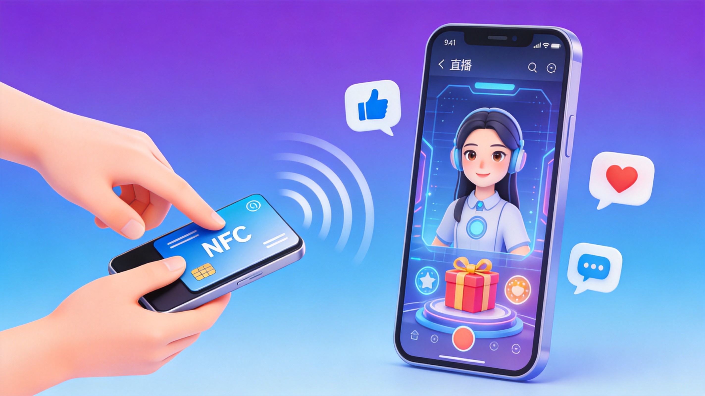 一张卡片的裂变威力：NFC碰一碰+AI数字人，小门店不投流的获客公式