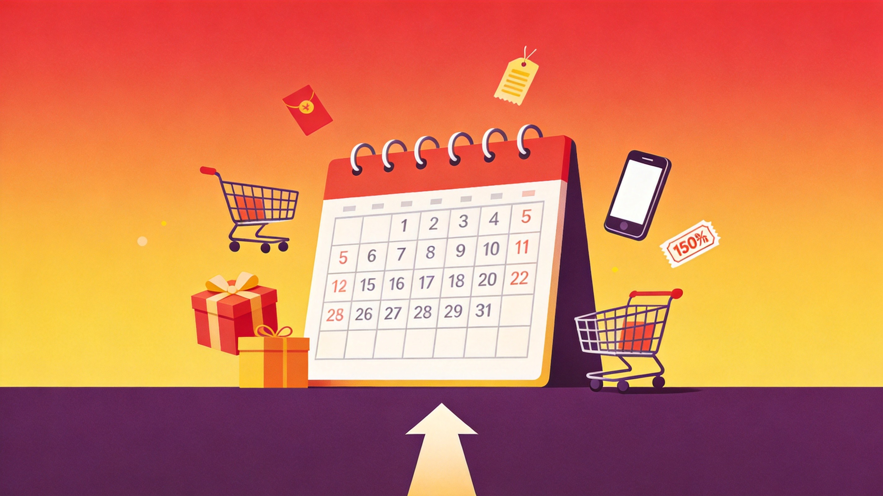 京东10月12日现货开卖、天猫10月15日预售：2026双11时间表官宣，实体门店的借势日历这样排